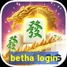 betha login